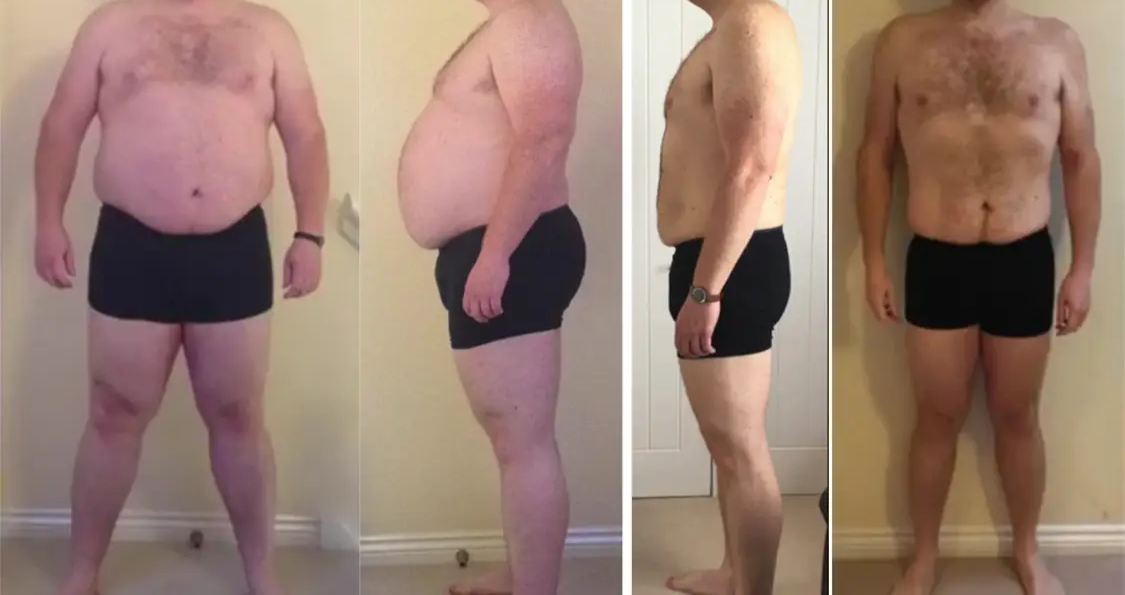 Transformação real — antes e depois RESET 30